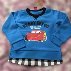 新品未使用品　カーズ　ベビードール　トレーナー　110センチ