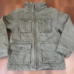 GapKids フード付きデニムジャケット 120cm