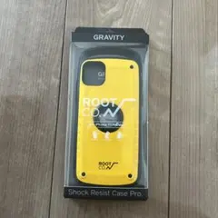 ROOT CO.iPhone 11 Pro/Maxハードケースイエロー/ブラックのサムネイル