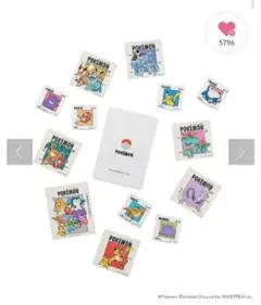 ポケモン 3COINS ステッカーセット 30周年 スリコ