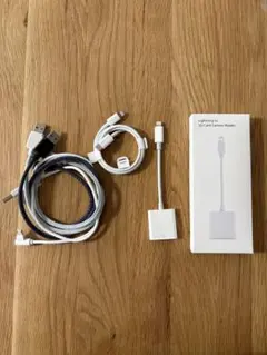 Lightning SD カードリーダー Lightningケーブル