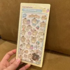 ✨ぷっくり✨　３Ｄステッカー ポムポムプリン