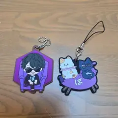 ドズル社　ぼんじゅうる　ラバーキーホルダー 　2点セット