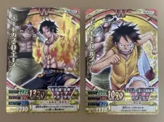美品非売品】ワンピースカード ベリーマッチ プロモ ルフィ エース