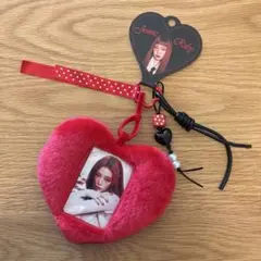 JENNIE X MINISO コラボ ハート ぬいぐるみ トレカケース