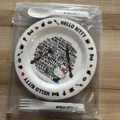HELLO KITTY 皿とカトラリーセット