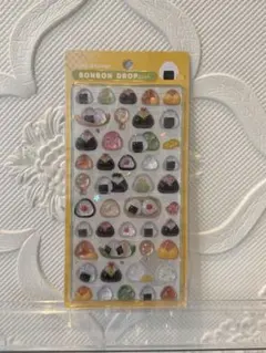 正規品　ボンボンドロップ シール　おにぎり　和柄　和食　ボンドロ　新品