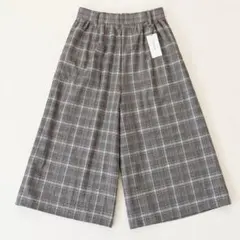 【新品タグ付】INGNI チェックガウチョパンツ Mサイズ