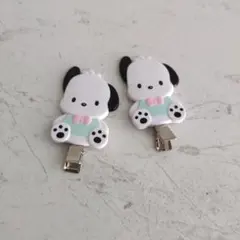 ポチャッコ ヘアクリップ 2個セット