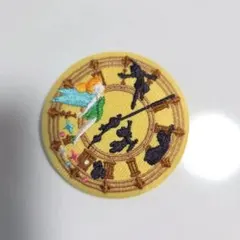 ピーター・パン 刺繍缶バッジ