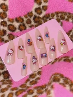 ハローキティ ネイルチップ 10個セット