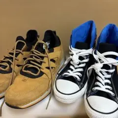 説明をご覧ください　メンズスニーカー　２足セットのサムネイル