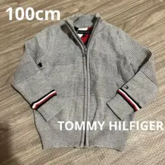 TOMMY HILFIGER 104 グレー セーター