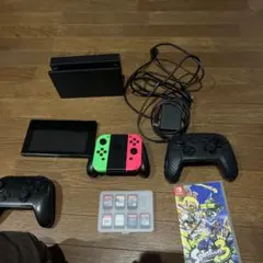 Nintendo Switch 本体とProコントローラーと桃鉄と聖剣伝説セット