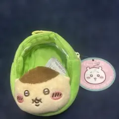 ちいかわ 窓付きお顔ミニポーチ　くりまんじゅう