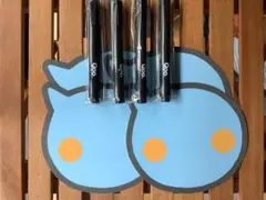 Qoo らクーガキうちわ＆ペン 4枚セット