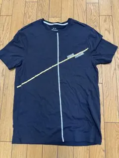 【ARMANI EXCHANGE】A|X ロゴ グラフィック Tシャツ ブラック