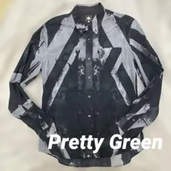 Pretty Green 長袖シャツ 総柄 サイズ4のサムネイル