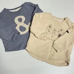 テータテート　トレーナー 80サイズ　2枚セット