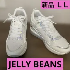 JELLY BEANS ヒールタイプレースアップスニーカーのサムネイル