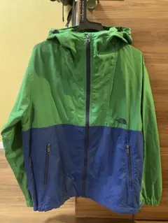 The North Face フード付きジャケット 緑/黄 - メルカリ
