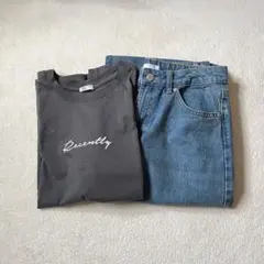 ワイドデニムパンツ UNIQLO、GU、無印良品