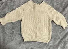 conocoクリーム色 ニット