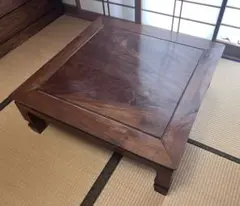 昭和レトロ 木製 座卓 ちゃぶ台 和家具 伝統工芸 - メルカリ