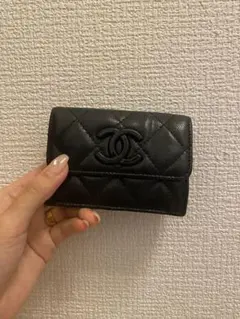 CHANEL マトラッセ　スモールフラップウォレット シャネル/3つ折り財布/ディズヌフ スモール フラップ ウォレット