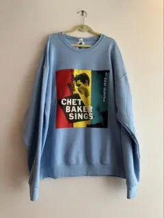 Chet Baker Sings トレーナー 水色