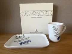 新品★Royal Copenhagen コペンハーゲンマグカップ プレートセットのサムネイル