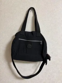 Kipling 2way ショルダーバッグ ブラックのサムネイル