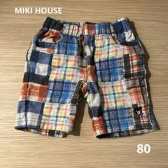 ミキハウス DOUBLE.B ハーフパンツ 80