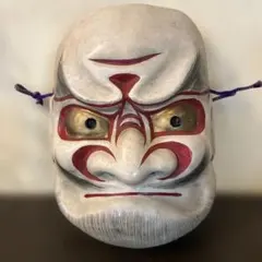 双藝社 　吉備のおもて 　備中神楽面 　猿田彦命　清巳作 双藝社 吉備のおもて 備中神楽面 猿田彦命 清巳作