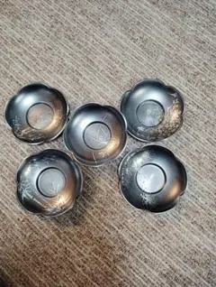 花型金属皿 5個セット