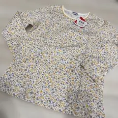 MIKI HOUSE ミキハウス 長袖カットソー 花柄 130