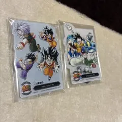 ドラゴンボール 40周年くじ　F賞アクレクト　 アクリルスタンド 2種セット