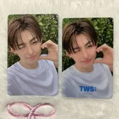 tws sparkling blue ジフン wevers 特典 ミラー トレカ