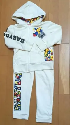 【美品】BABY DOLL フード付き上下セット