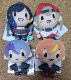 プロセカ 壊れたセカイと歌えないミク ふわぷち マスコット ビビバス 4個セット