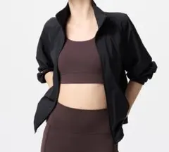 新品 UNIQLO ユニクロ ウルトラストレッチアクティブブルゾン ブラック L