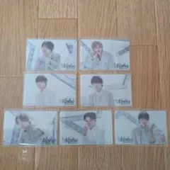 【なにわ男子】Alpha クリアカード 7枚セット