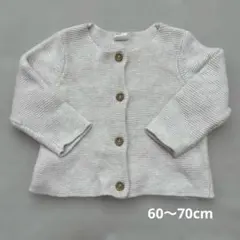H＆M 60cm 70cm ニットカーディガン　ベビー服　ベビートップス