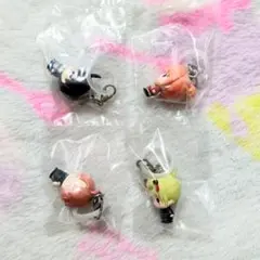 銀魂 めじるしアクセサリー 4個セット ガチャ カプセルトイ