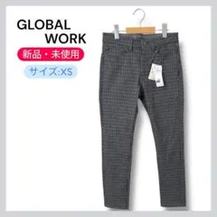 新品 GLOBAL WORK モーションテックスキニーパンツ XS