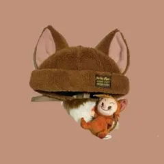 ディズニーシー　ファンキャップ　ロストキッズ　キツネ ストラップ