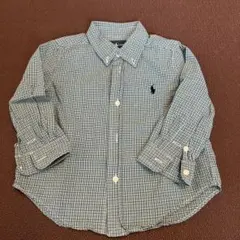 Ralph Lauren 長袖シャツ 2AM グリーン系チェック