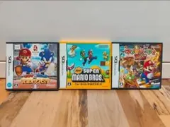 DS/カセット/ゲーム/マリオ/Nintendo/任天堂/3セット/ソフト