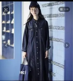 サニークラウズ 【MP】ジージャンピース デニムワンピース