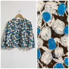 Dot&stripes CHILD WOMAN チューリップレース ブラウスのサムネイル